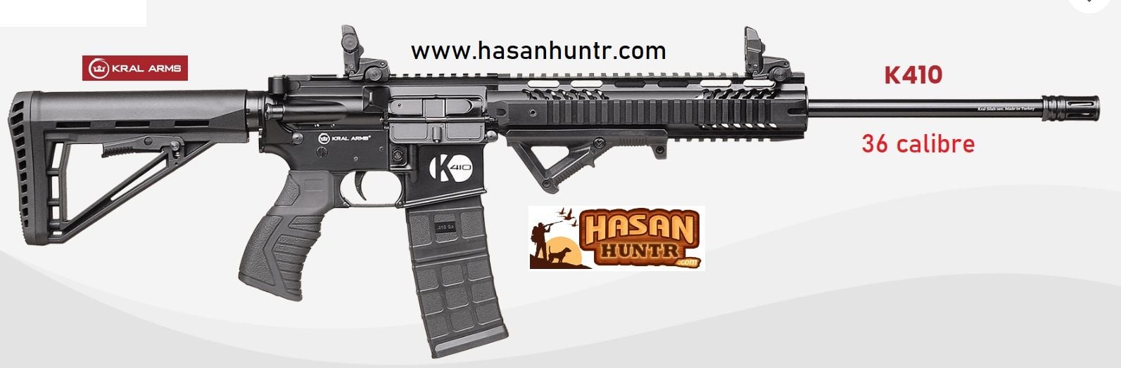 KRAL ARMS 36 CAL ŞARJÖRLÜ AV TÜFEĞİ