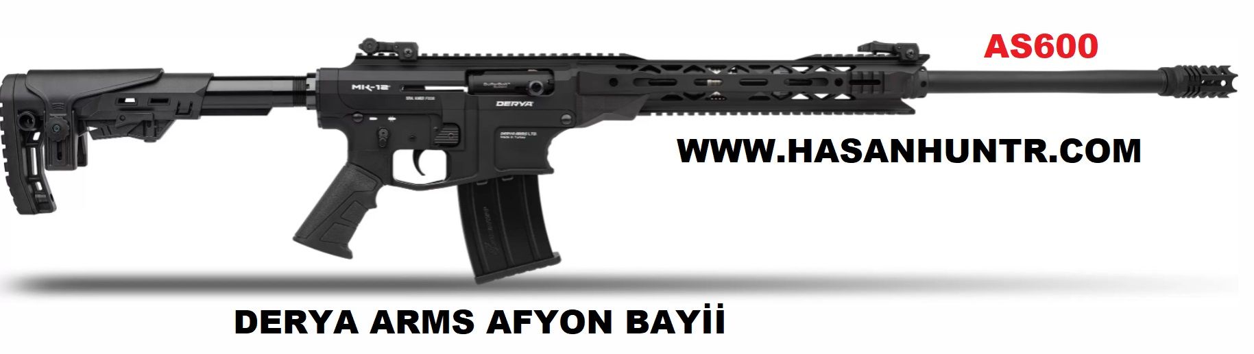 Derya MK-12 AS-600 Full Metal Otomatik Av Tüfeği