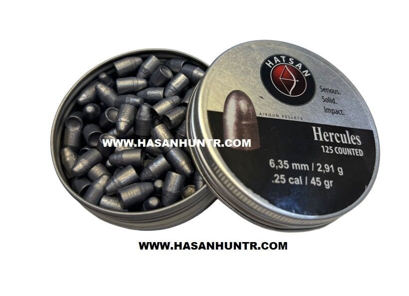 Hatsan Hercules 6,35 mm Havalı Tüfek Saçması (45 Grain - 125 Adet)