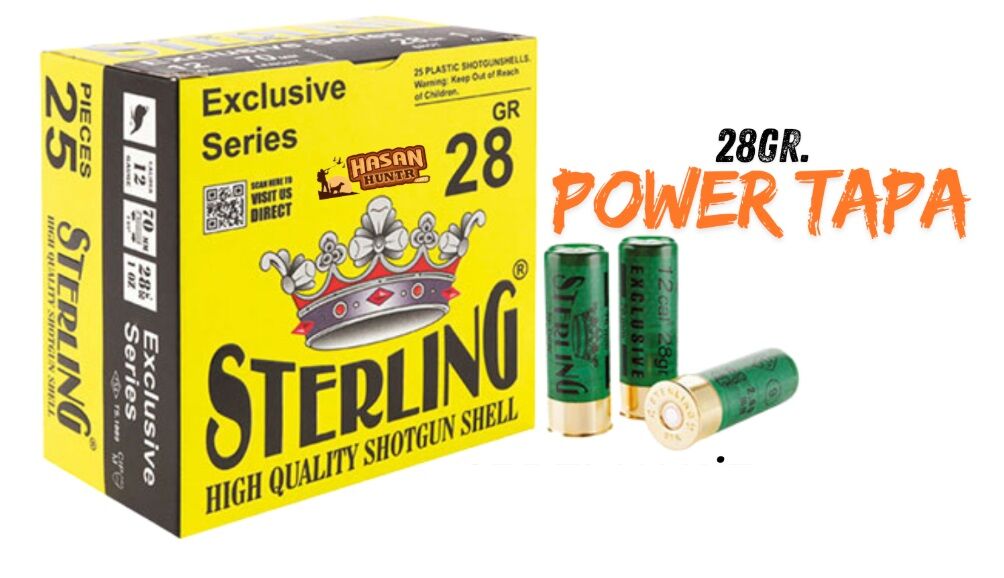 STERLİNG 28G POWER TAPA AV FİŞEĞİ