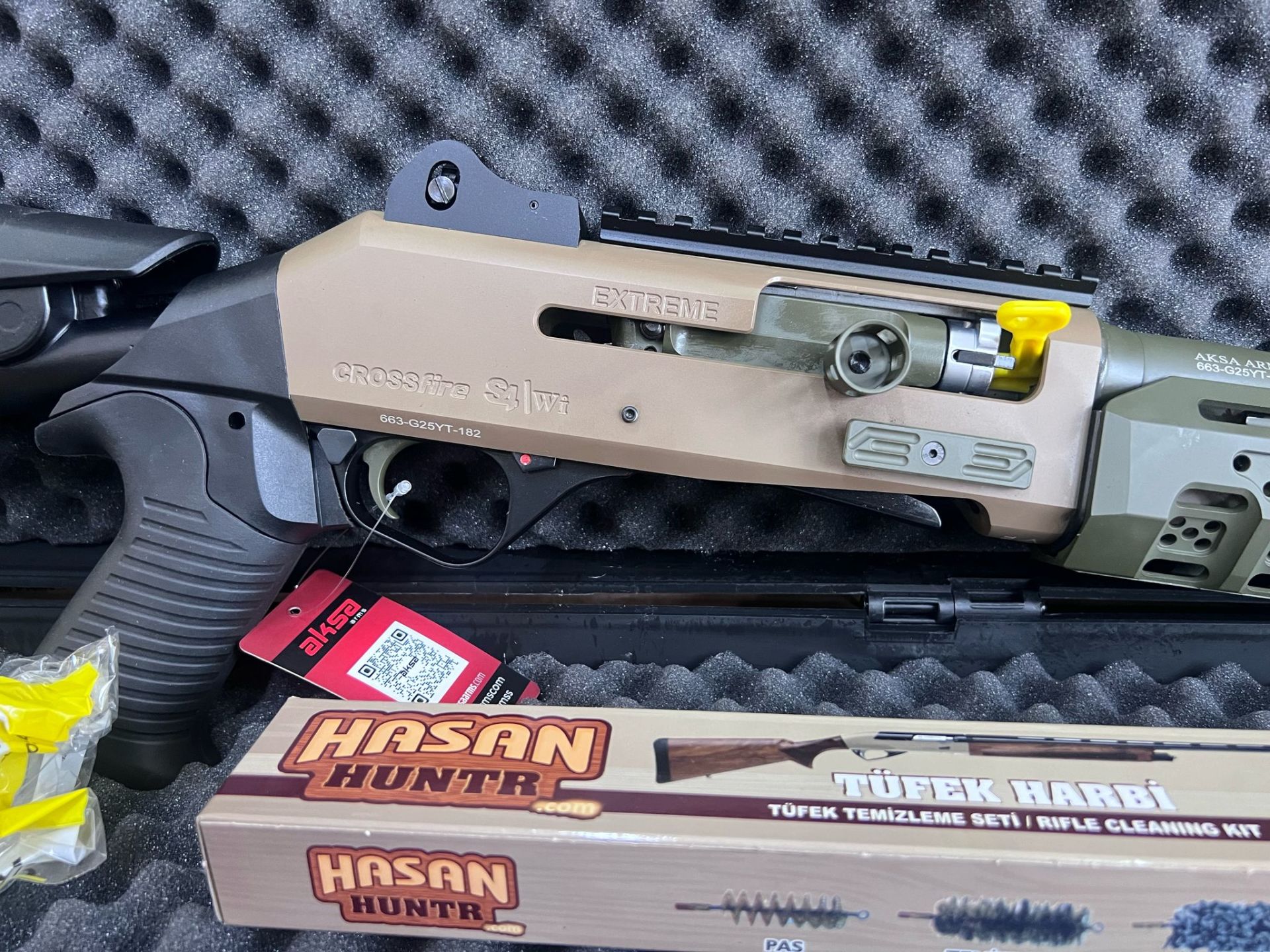 AKSA CROSSFİRE EXTREME TAN-YEŞİL