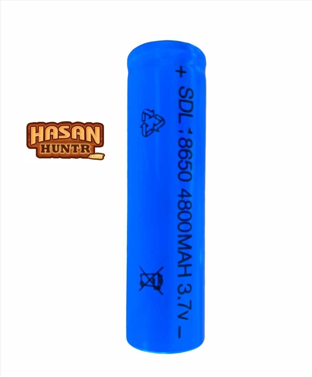 Şarjlı Pil 18650 3.7V 4800 MAH Şarj Edilebilir Pil El Feneri Pili
