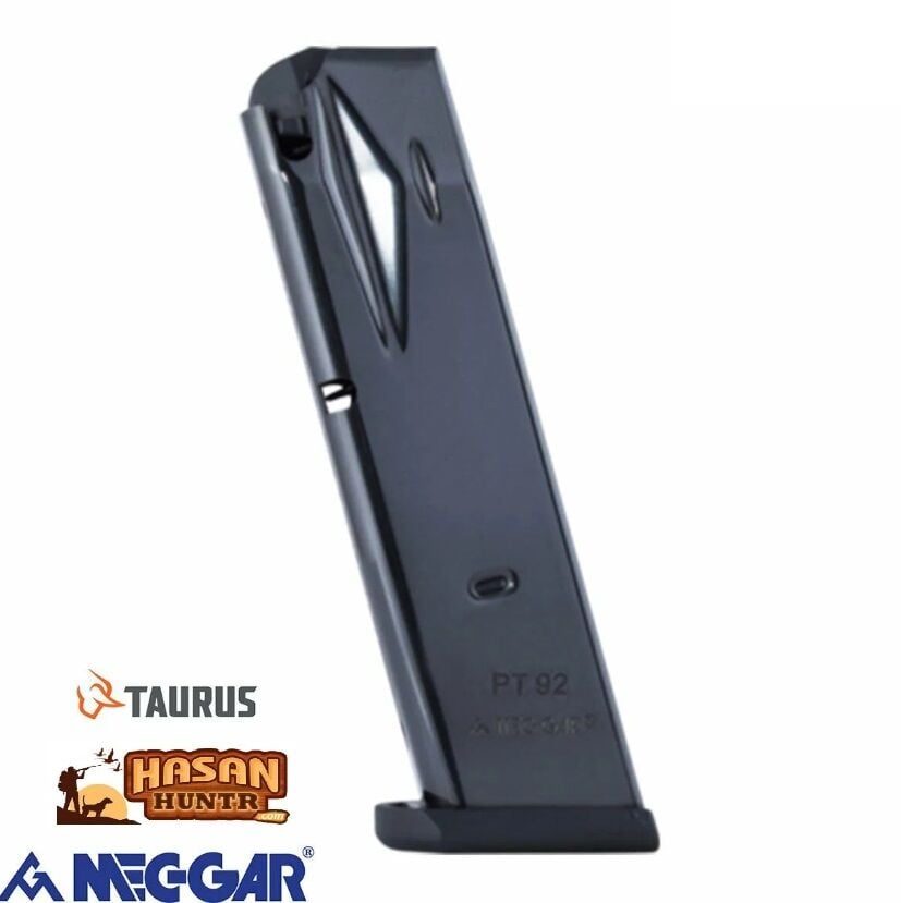 MEC-GAR Taurus 92/99 Siyah Tabanca Şarjörü