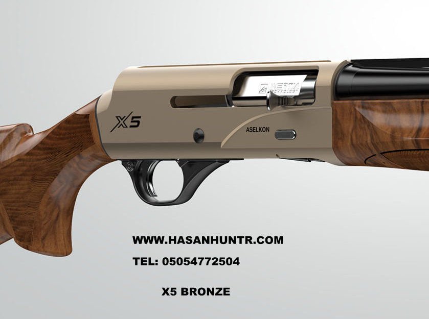 ASELKON X5 AHŞAP BRONZE 12CAL AV TÜFEĞİ