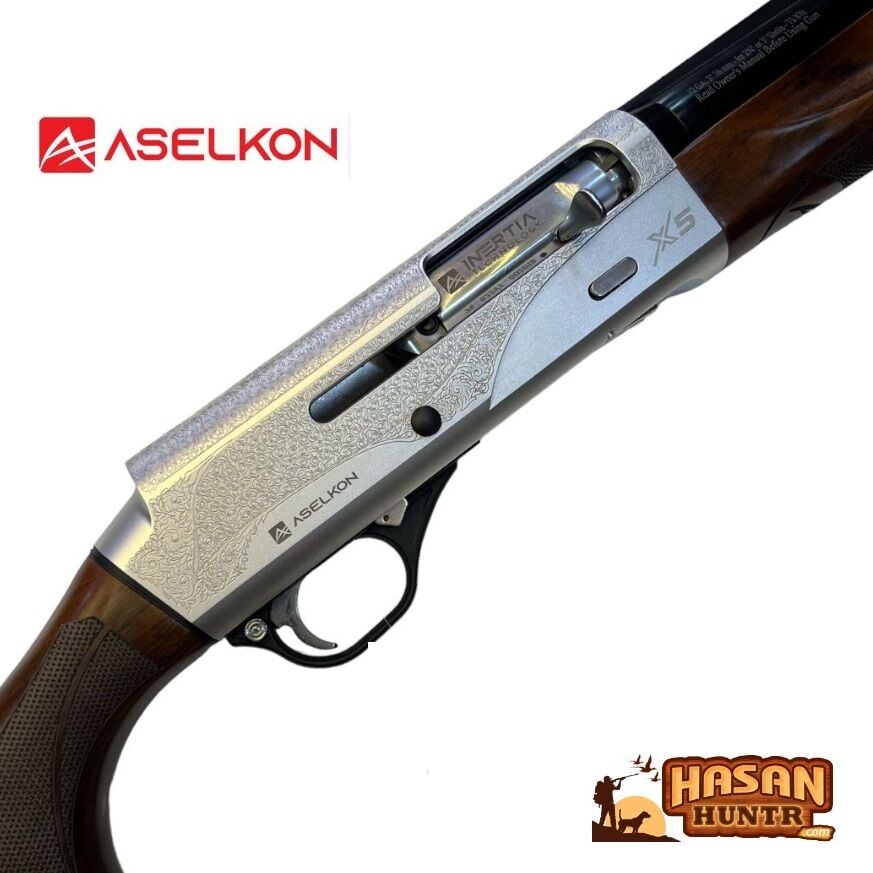 X5 Elegant Silver ASELKON 12 CAL İŞLEMELİ AV TÜFEĞİ
