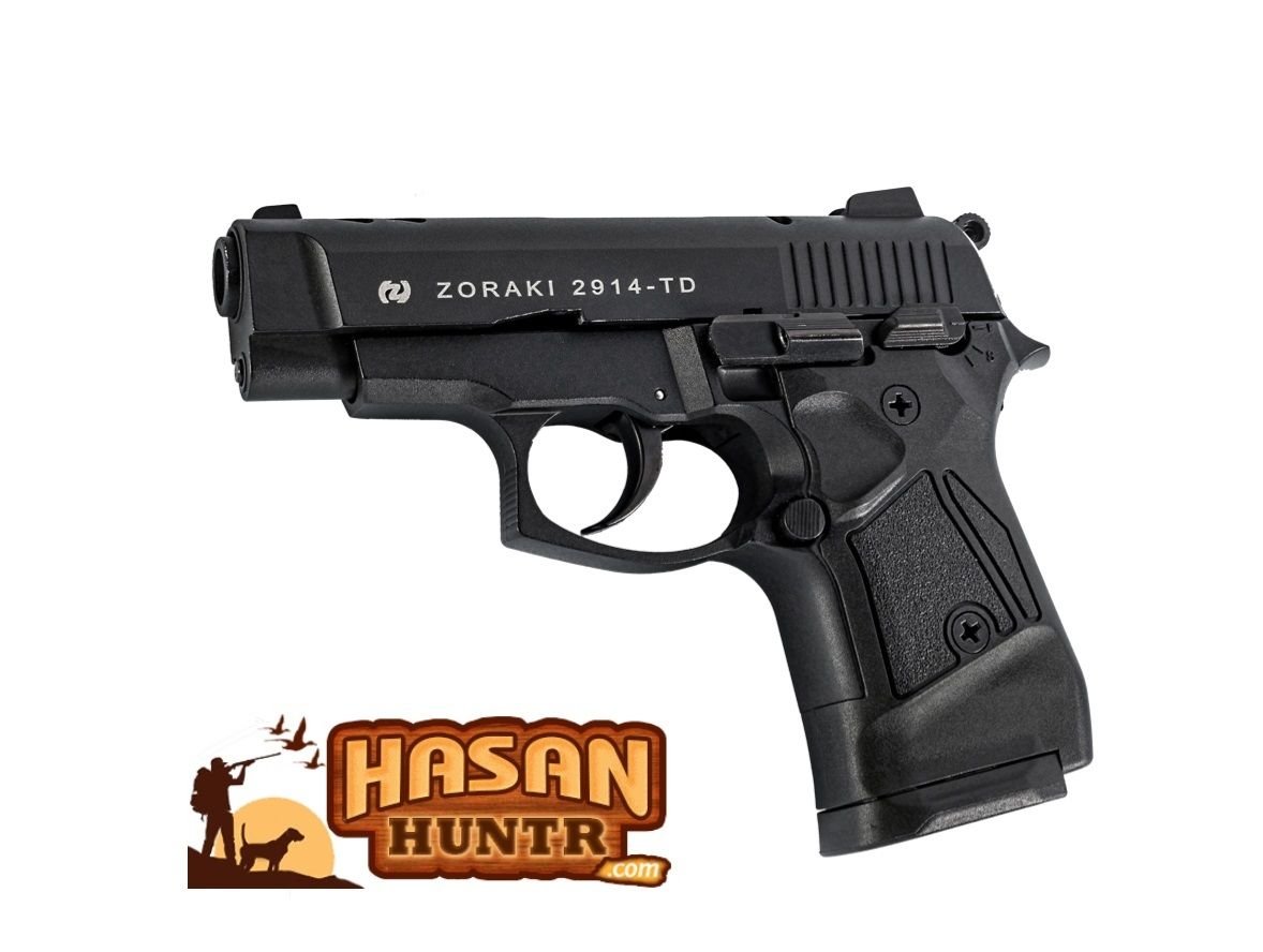 ZORAKİ 2914 SİYAH KURUSIKI TABANCA 9MM