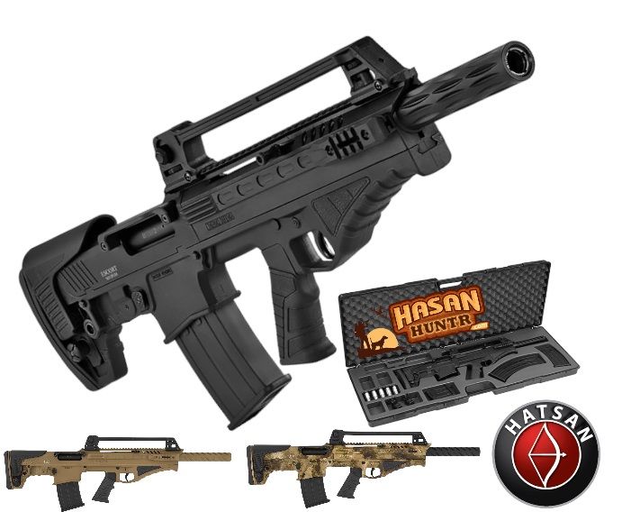 Hatsan Escort BTS 12 Tactical Bullpup Black Otomatik Av Tüfeği