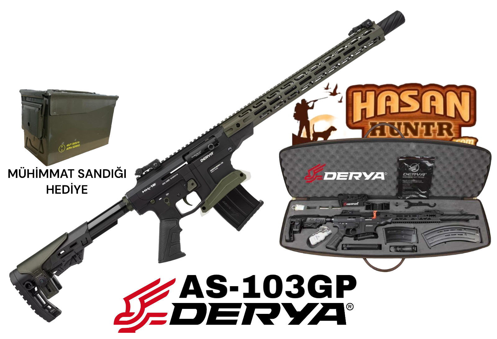DERYA ARMS AS-103GP AV TÜFEĞİ 12 CAL