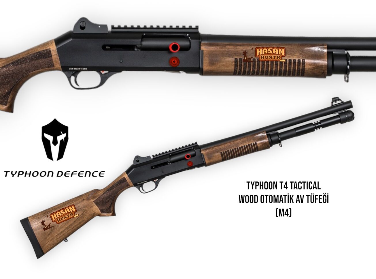 Typhoon T4 Tactical Wood Otomatik Av Tüfeği (M4)