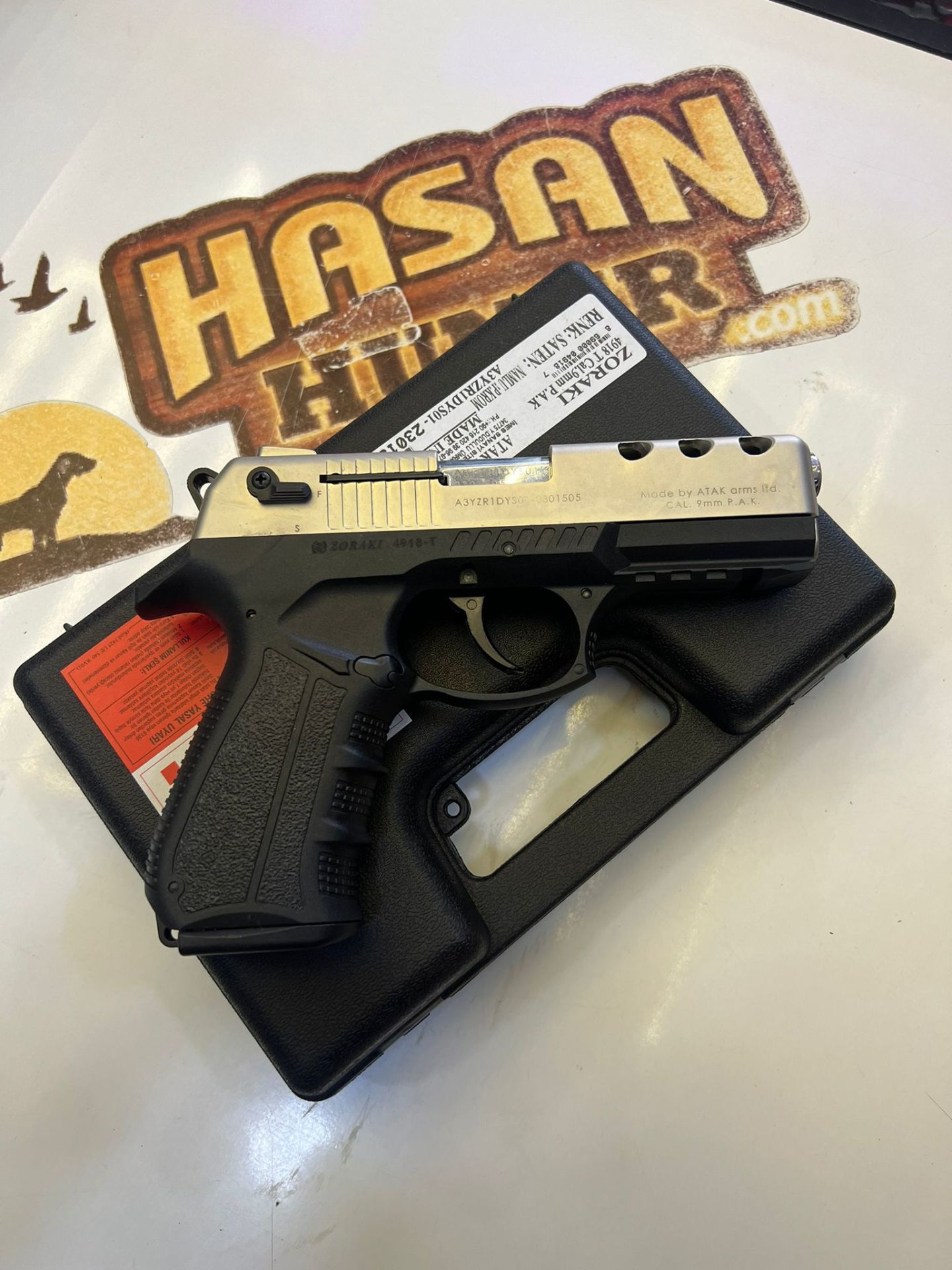 ZORAKI 4918 KURUSIKI TABANCA, SATEN