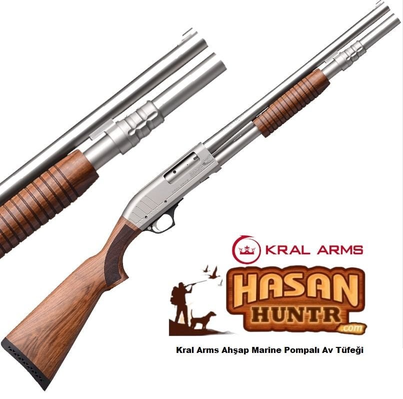 Kral Arms Ahşap Marine Pompalı Av Tüfeği