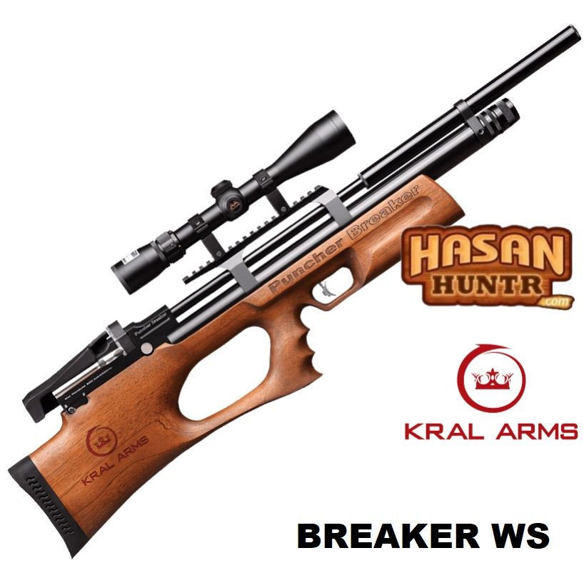 KRAL ARMS Breaker WS Puncher PCP HAVALI HEDEF TÜFEĞİ
