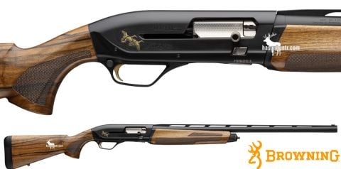 BROWNING MAXUS 2 WOOD BLACK GOLD YARI OTOMATİK AV TÜFEĞİ