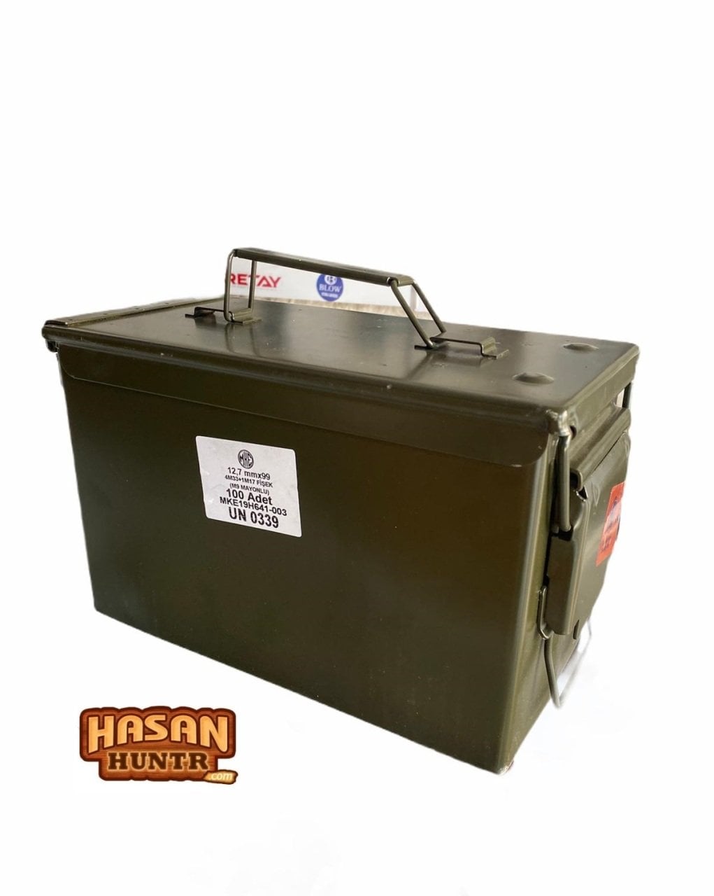MKE MERMİ FİŞEK ÇANTASI METAL