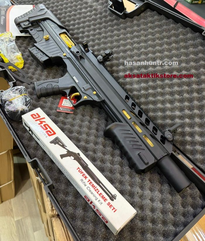 aksa t12 bullbup pompalı + otomatik çift sistem özel renk