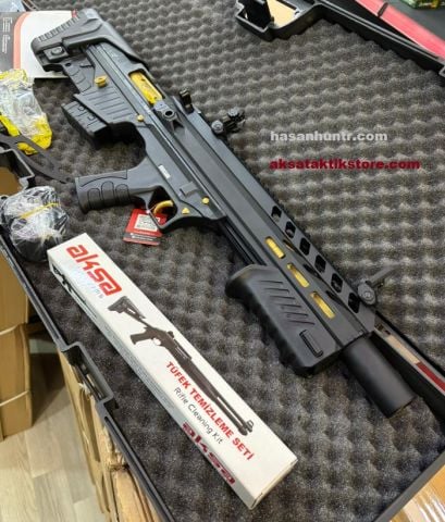 aksa t12 bullbup pompalı + otomatik çift sistem özel renk