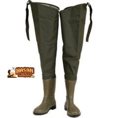 kasık çizmesi haki renk