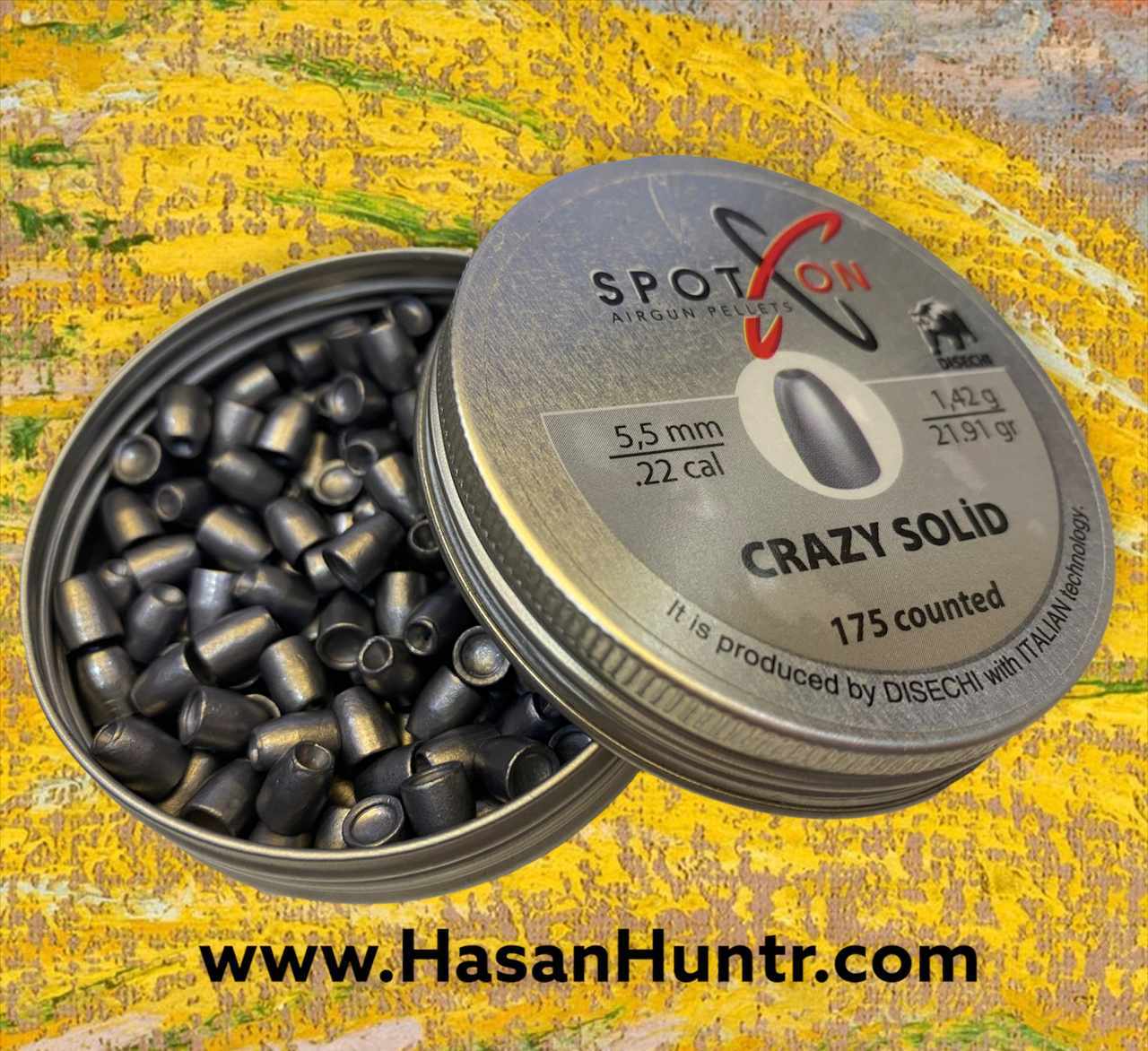SPOTON CRAZY SOLİD 5,5MM HAVALI TÜFEK SAÇMASI 21.91GR