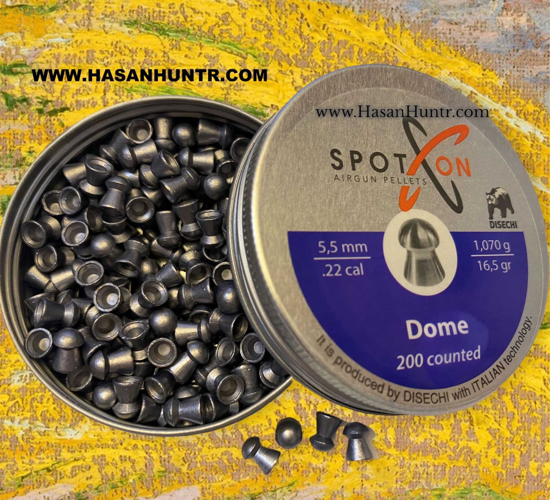 Spoton Dome 5,5 Cal HAVALI TÜFEK SAÇMASI