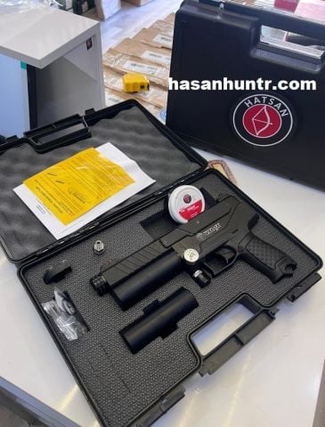 Hatsan Velox PCP Havalı Tabanca Siyah