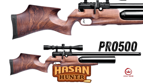 KRAL PCP Puncher Pro 500 Ahşap Havalı Tüfek