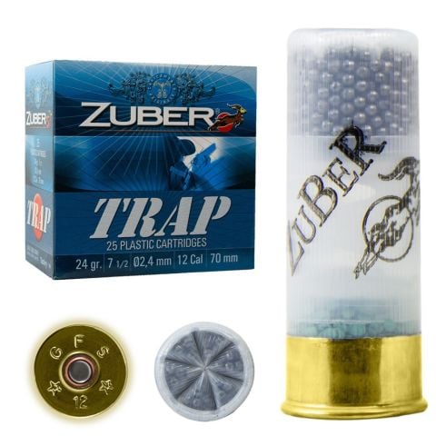 zuber 24g trap fişeği koli
