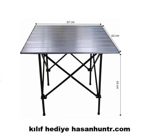 Gray Wolf Alüminyum Katlanır Kamp Masası