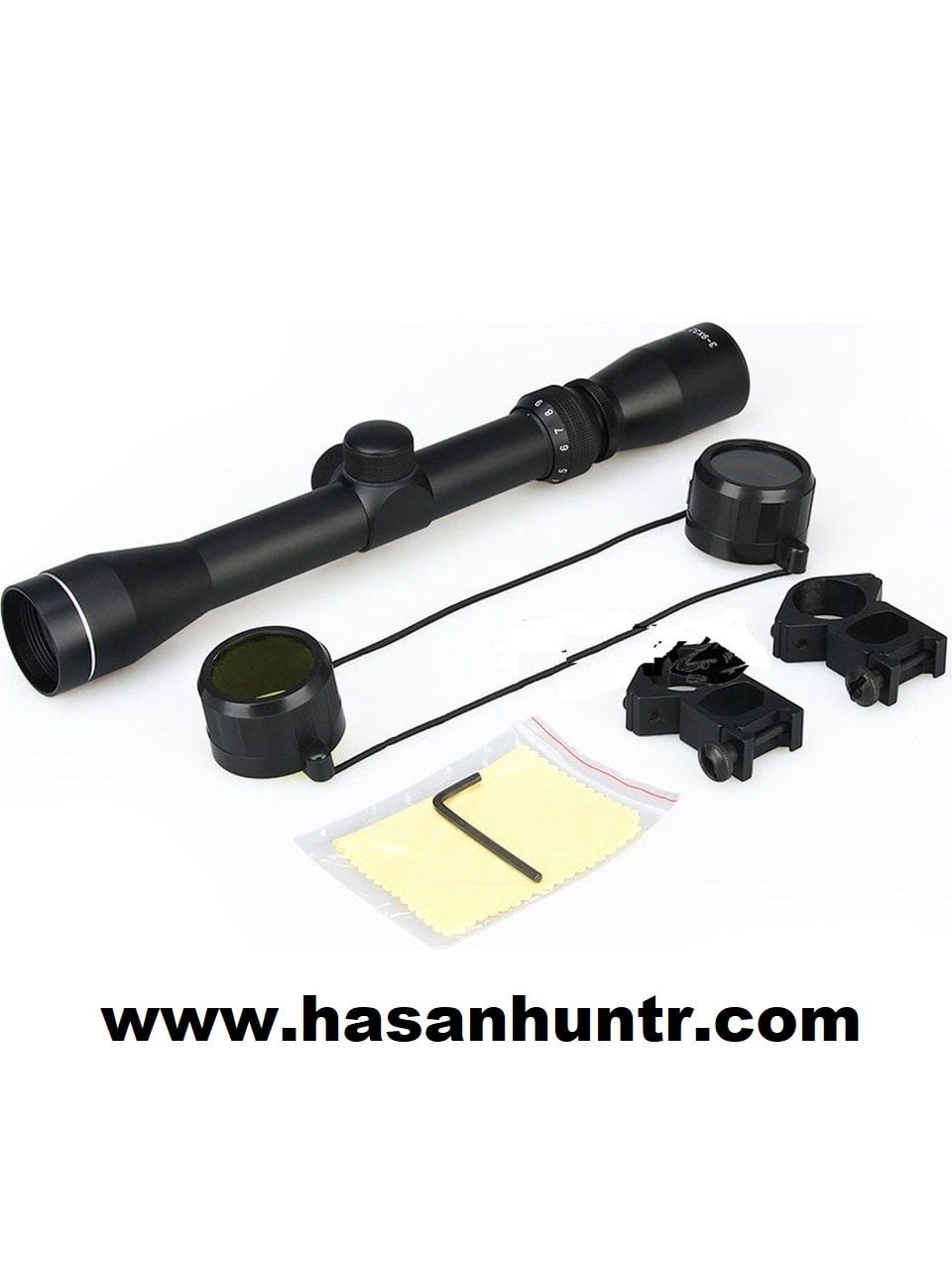 3-9X32 Zoomlu Tüfek Dürbünü 11mm ayak RIFLESCOPE