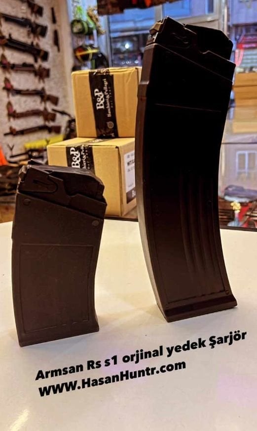 Armsan RS-S1 5 Fişek Kapasiteli 12 Kalibre Yedek Şarjör