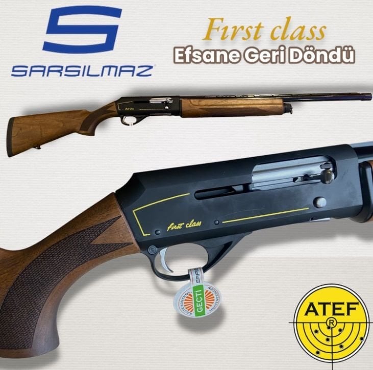 Sarsılmaz First Class 12 Ga Yarı Otomatik Av Tüfeği