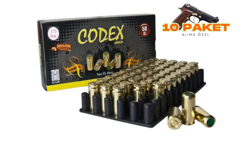 ÖZKURSAN GODEX KURUSIKI MERMİ 10 PAKET