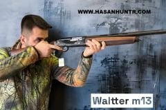 WALTTER M13 AHŞAP AV TÜFEĞİ 12 CAL Y.OTOMATİK.
