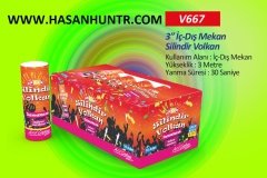 Yertaş Silindir Masa Volkanı