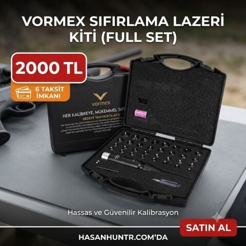 Vormex Tüm Kalibreler İçin Sıfırlama Lazer