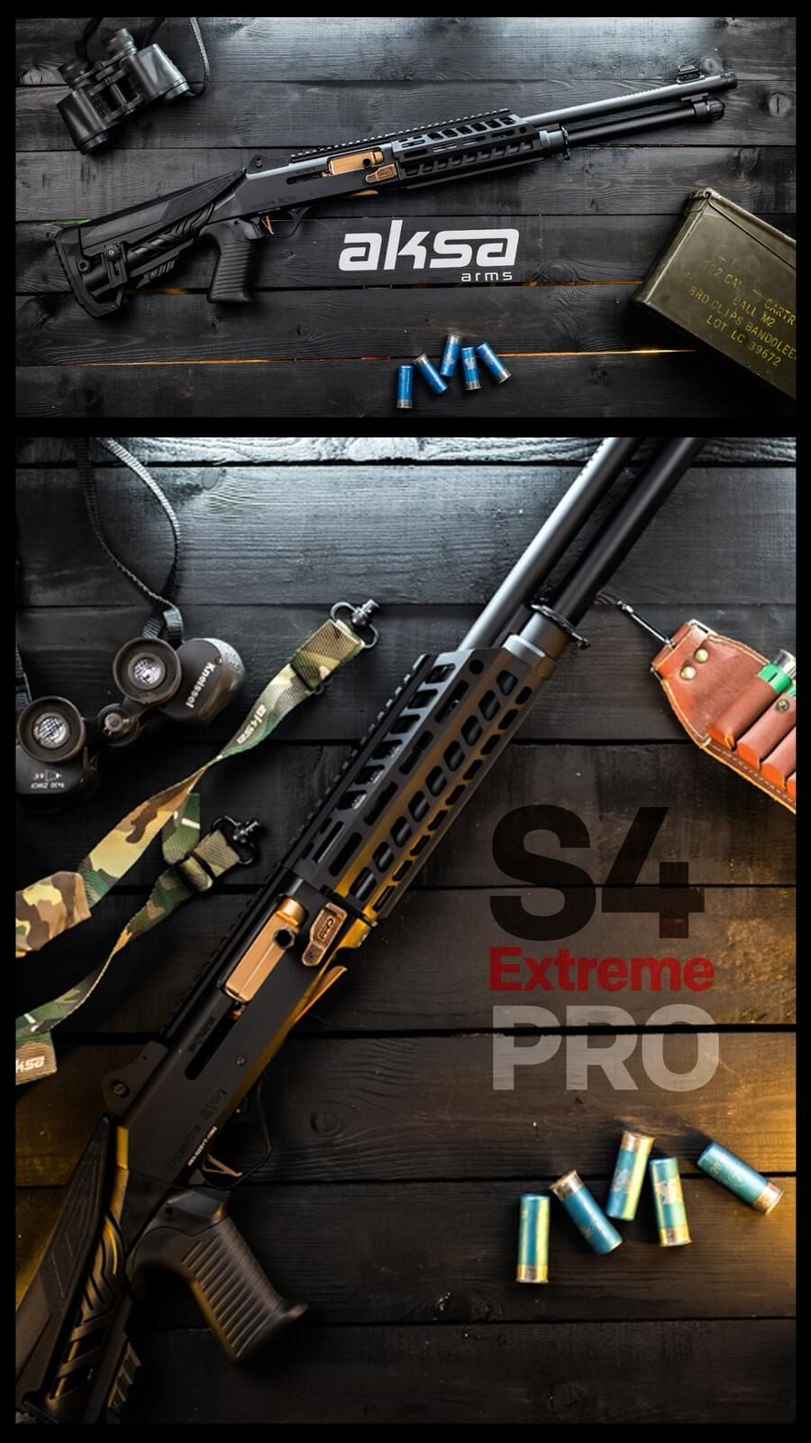Aksa Crossfire S4 Extreme Pro Siyah
