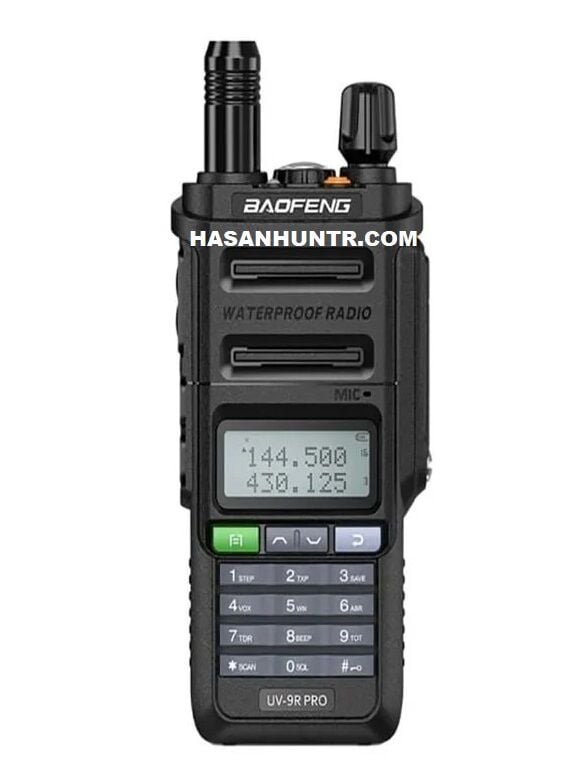 Boafeng UV-9R Pro Gürültü Engelleme Ip67 Su Geçirmez 2500mah 8w Taşınılabilir Telsiz