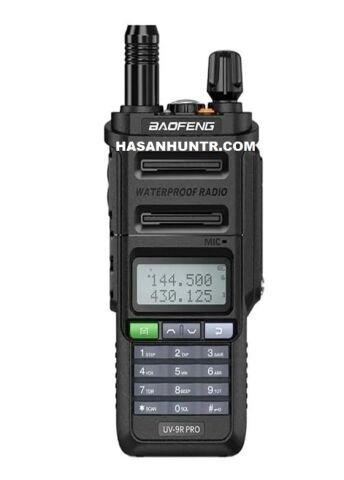 Boafeng UV-9R Pro Gürültü Engelleme Ip67 Su Geçirmez 2500mah 8w Taşınılabilir Telsiz