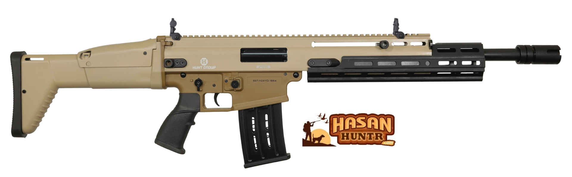 HUNT GROUP SCX-12 PLASTİK ÇÖL ŞARJÖRLÜ YARI OTOMATİK AV TÜFEĞİ