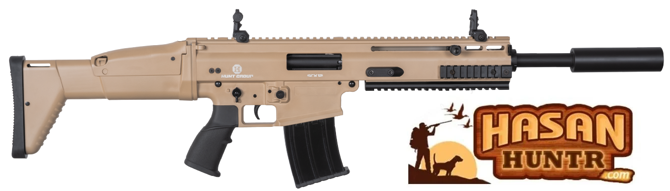 HUNT GROUP SCX-12 PLASTİK ÇÖL ŞARJÖRLÜ YARI OTOMATİK