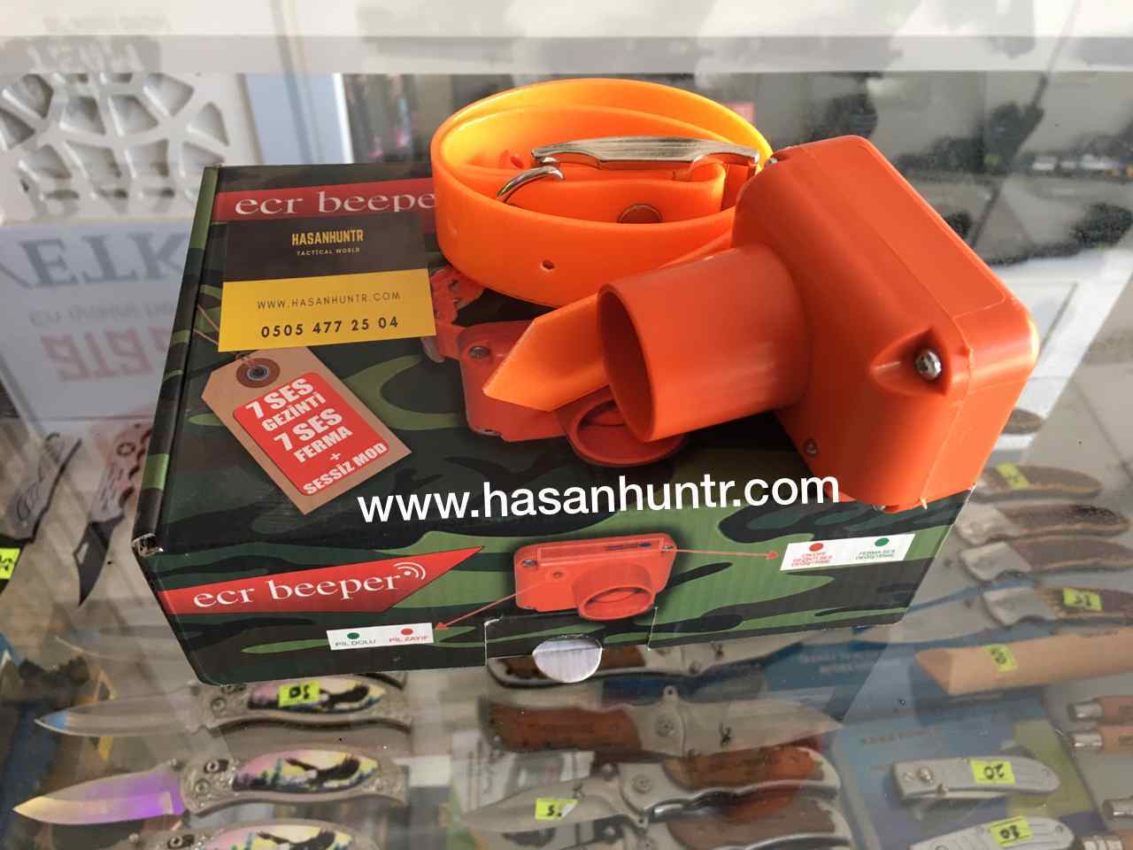 Ecr Beeper 7+7 Ses Beeper Tasma Avalemi (Su Geçirmez Elektronik Köpek Tasması)