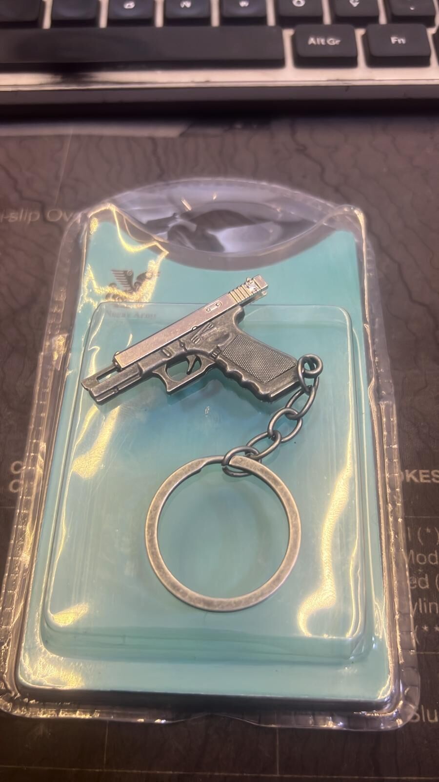 GLOCK TABANCA METAL ANAHTARLIK HAREKETLİ MEKANİZMA