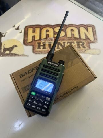 Baofeng Telsiz Uv13 Pro Yüksek Güçlü Uzun Menzil Dış Mekan Kamuflaj Yeşil El Telsizi