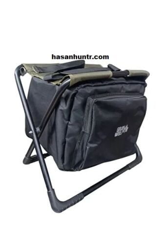 GRAY WOLF KAMP TABURESİ LÜKS ÇANTALI 3 GÖZLÜ OMUZ ASKILI