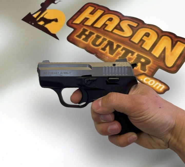 ZORAKİ 906 KURUSIKI TABANCA FÜME (UFAK) 9MM