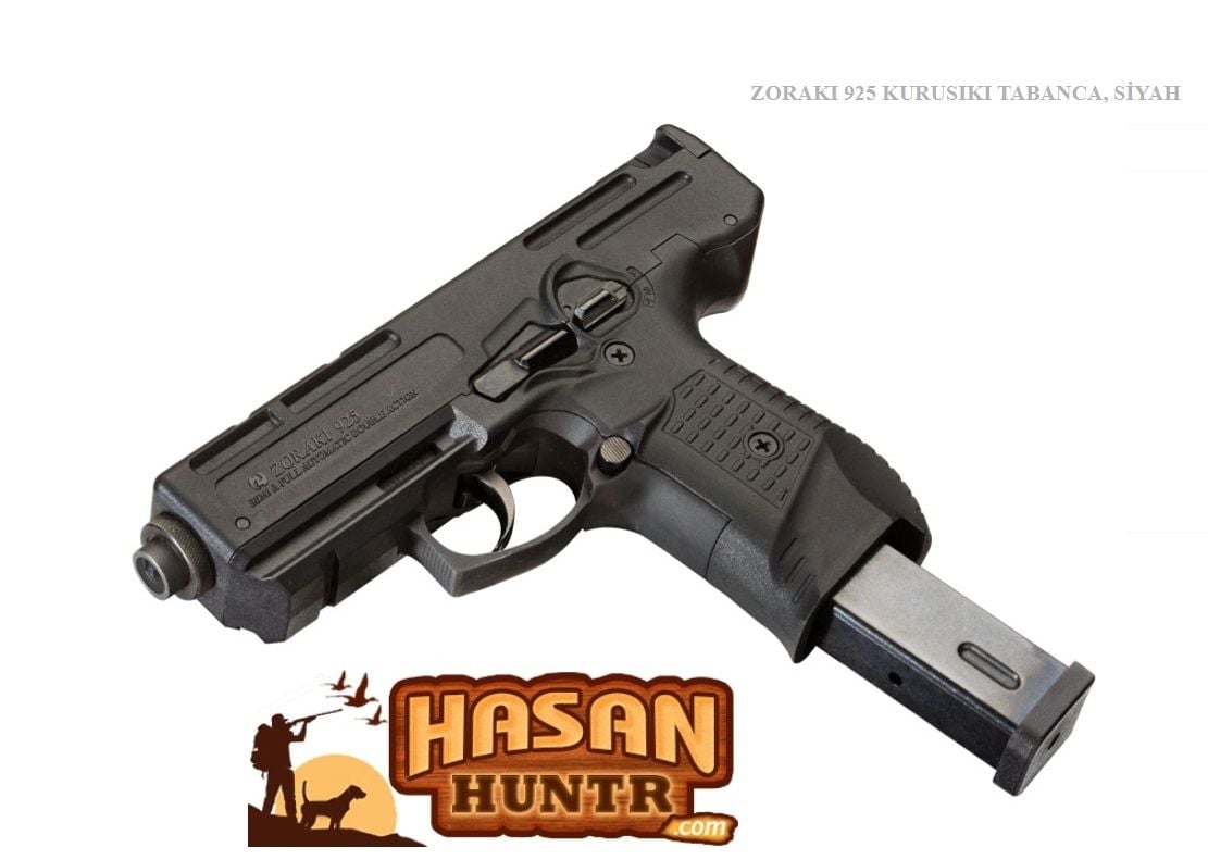 ZORAKİ 925 KURUSIKI SES TABANCASI ÇİFT ŞARJÖR 9 MM