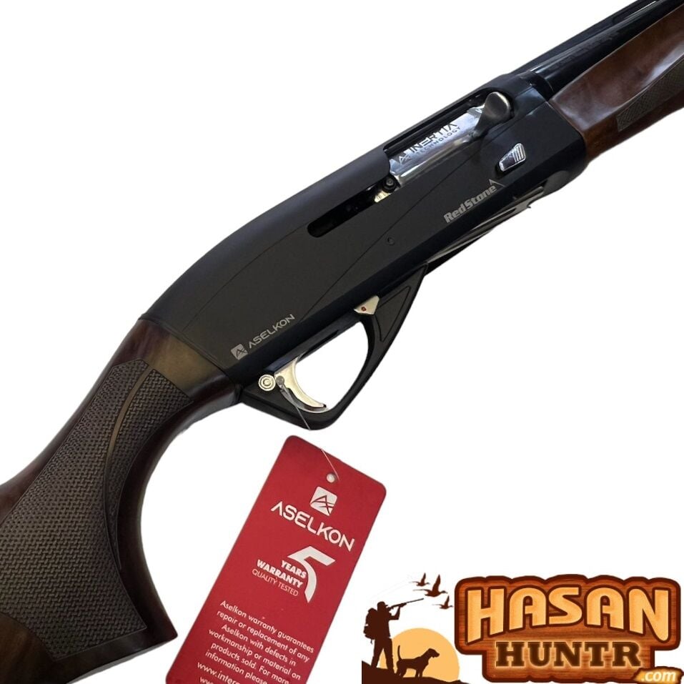 ASELKON REDSTONE AV TÜFEĞİ 12 CAL SİYAH KASA AHŞAP