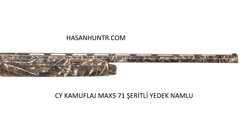 ATA ARMS CY KAMUFLAJ MAX-5 71 ŞERİTLİ 12 CALİBRE NAMLU