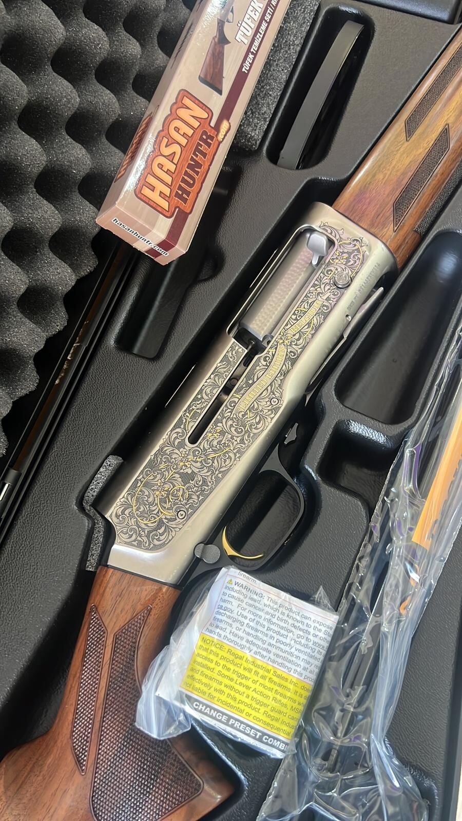 BROWNING A5 LIMITED EDITION GR3 SCROLLS YARI OTOMATİK AV TÜFEĞİ