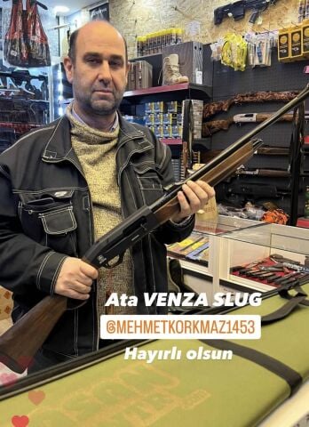 ATA Venza Ağaç Slug 12 Cal 61 Cm Av Tüfeği