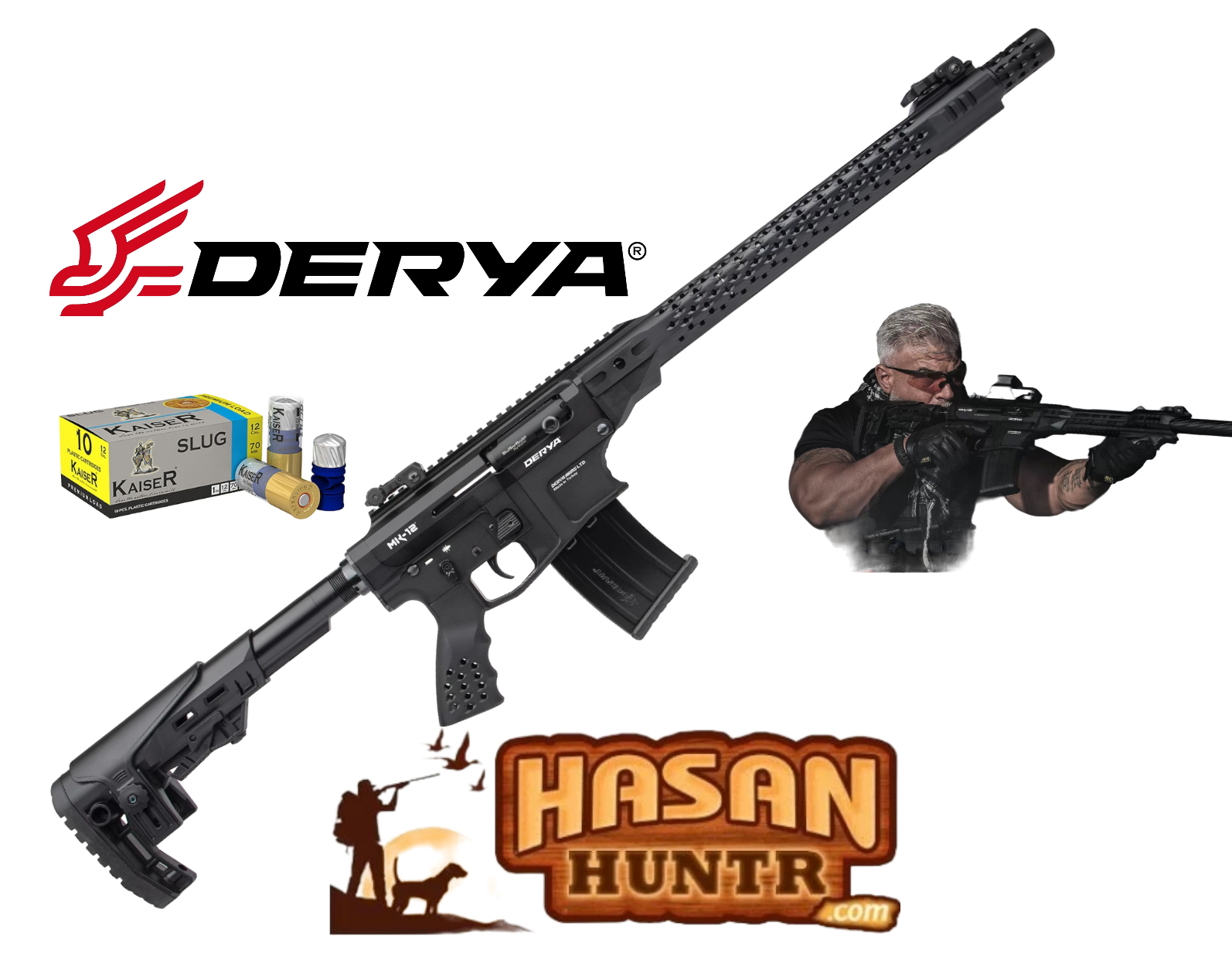 Derya MK-12 AS-101Z ULTRA ŞARJÖRLÜ AV TÜFEĞİ